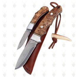 Set de 2 couteaux damas