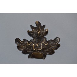 Feuille de chêne en laiton