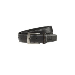 Ceinture en cuir lisse NOIR