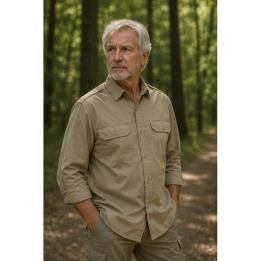 Chemise de treillis Mil-Tec coton Ripstop manches longues