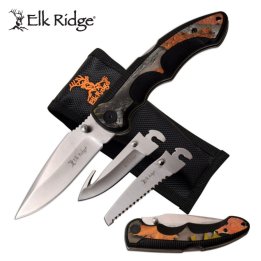 Couteau 3 lames ELK RIDGE