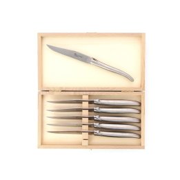 Coffret 6 couteaux inox