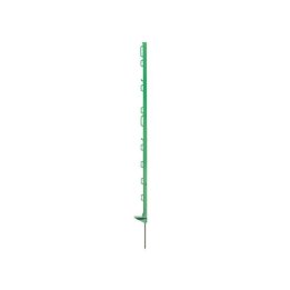10 PIQUETS PLASTIQUES RECYCLÉS VERTS 105 CM HORIZON