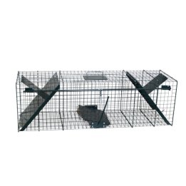PIÈGE POUR RATON LAVEUR 2 ENTRÉES, 100 X 30 X 30 CM