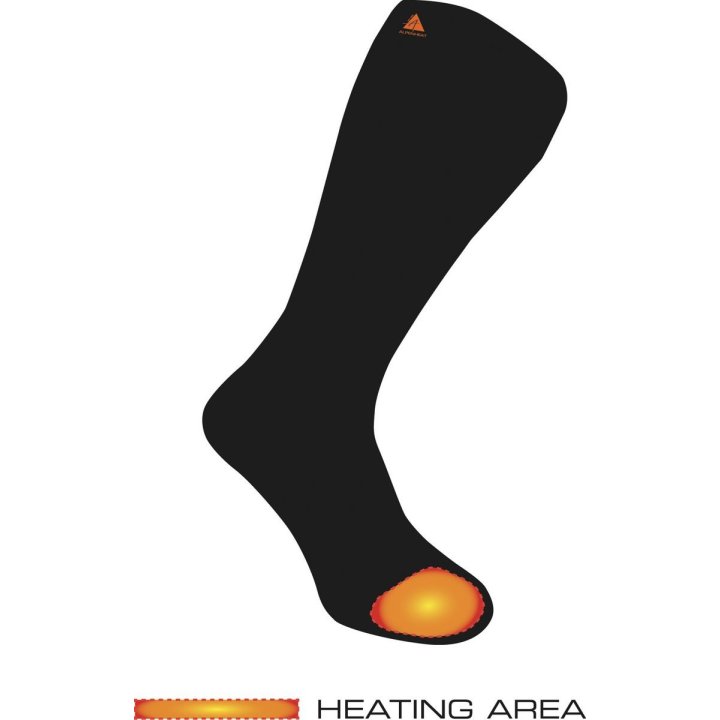 ALPENHEAT chaussettes chauffante laine kit télé-commande