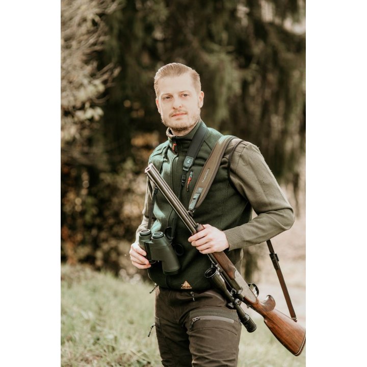 ALPENHEAT veste chauffante ----- fire performance tissus/polaire vert