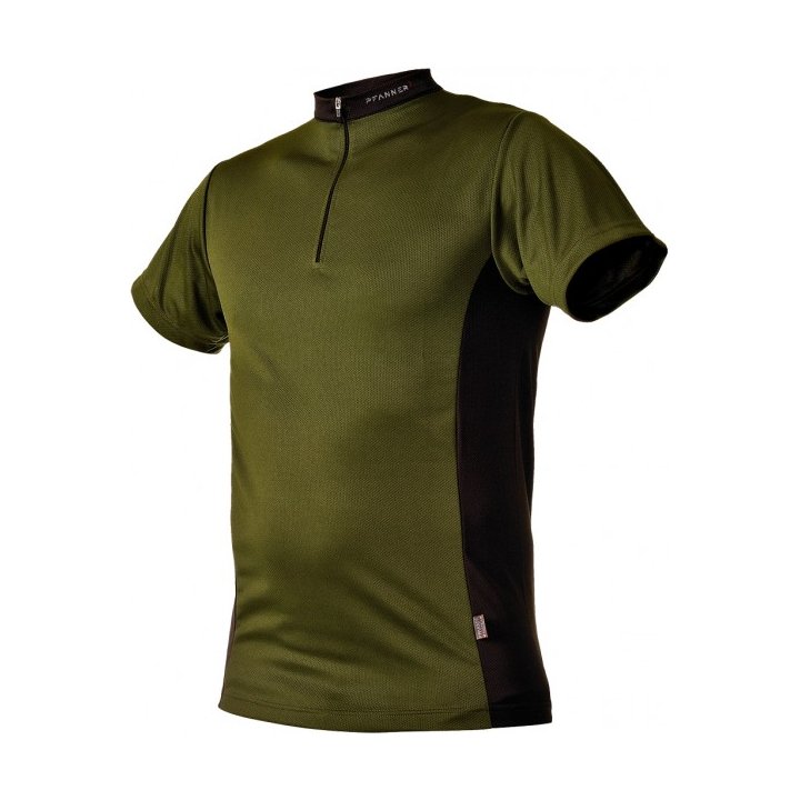 PFANNER T-shirt Zip vert