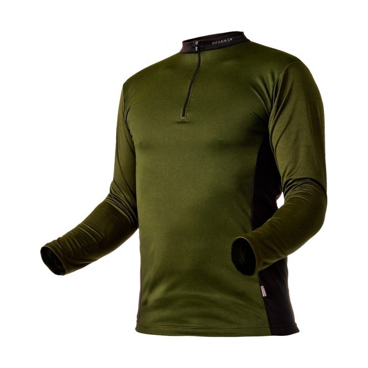 PFANNER T-shirt Zip vert long