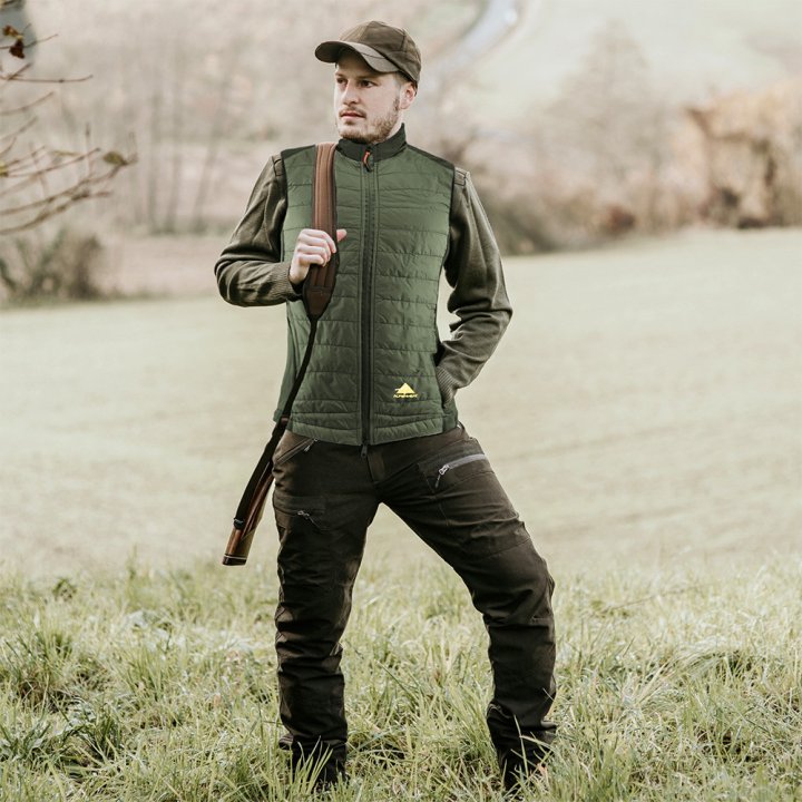Veste Chauffante ALPENHEAT FIRE-AIR : verte