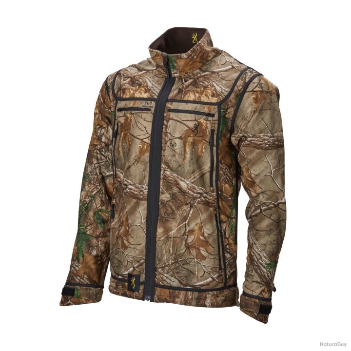 Veste chasse Browning Ultimate Activ réversible Softshell