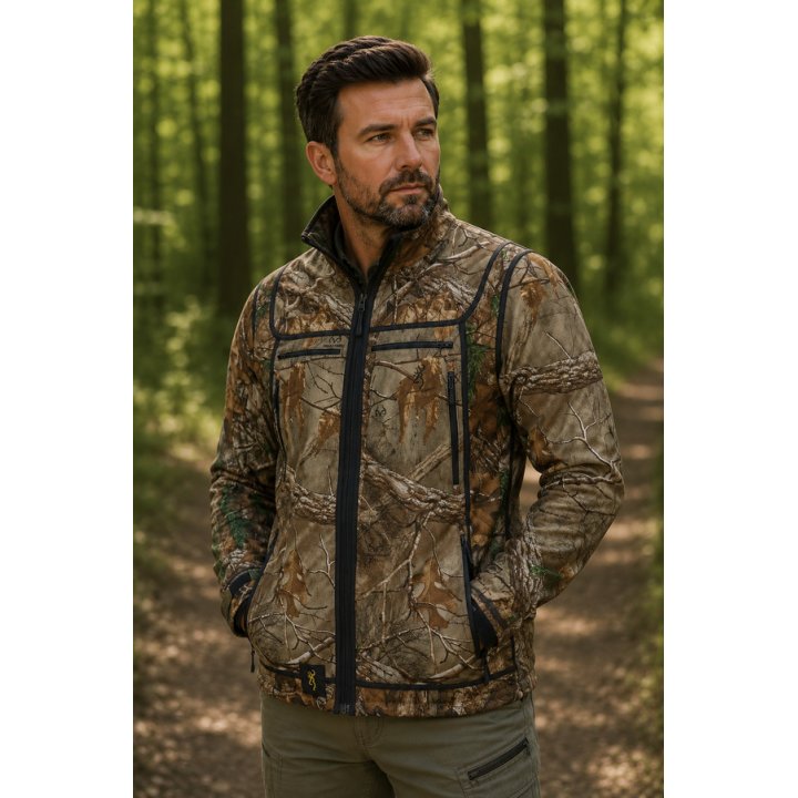 Veste chasse Browning Ultimate Activ réversible Softshell