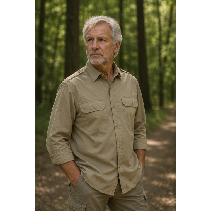 Chemise de treillis Mil-Tec coton Ripstop manches longues