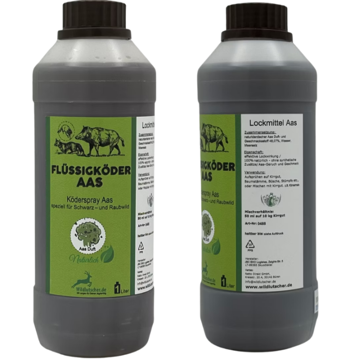 Attractif liquide odeur charogne 250 ml et 1 L | Espace Chasse