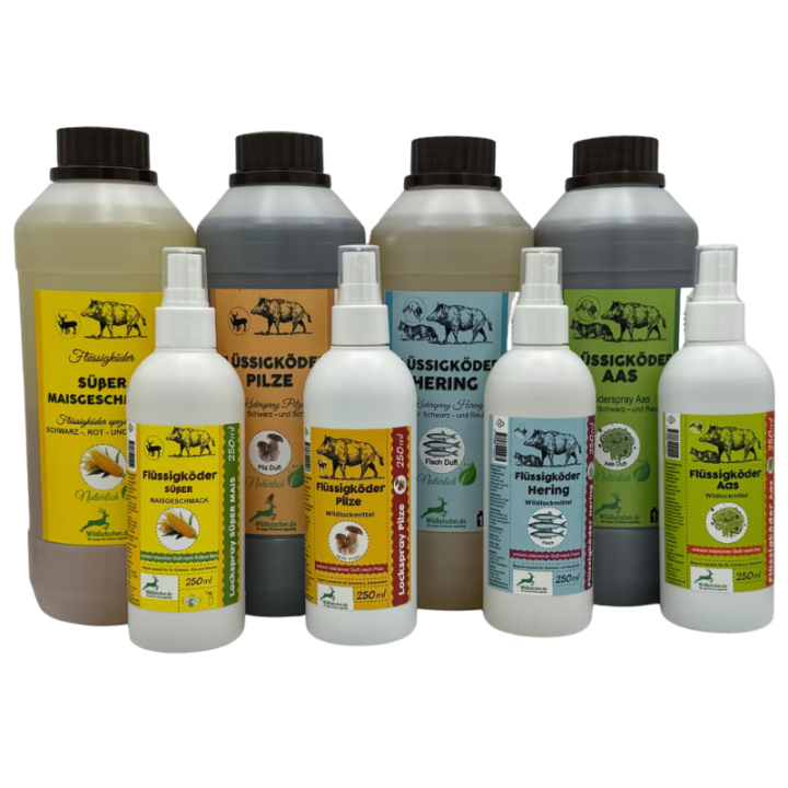 Attractif liquide odeur charogne 250 ml et 1 L | Espace Chasse