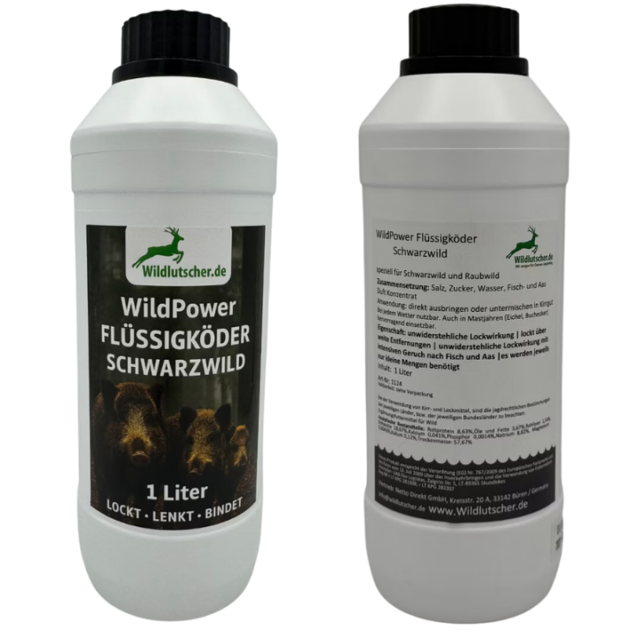 Wild Power : farine et attractif liquide | Espace Chasse