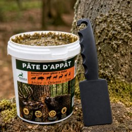 Pack Pâte d'appât 4 kg + spatule | Espace Chasse