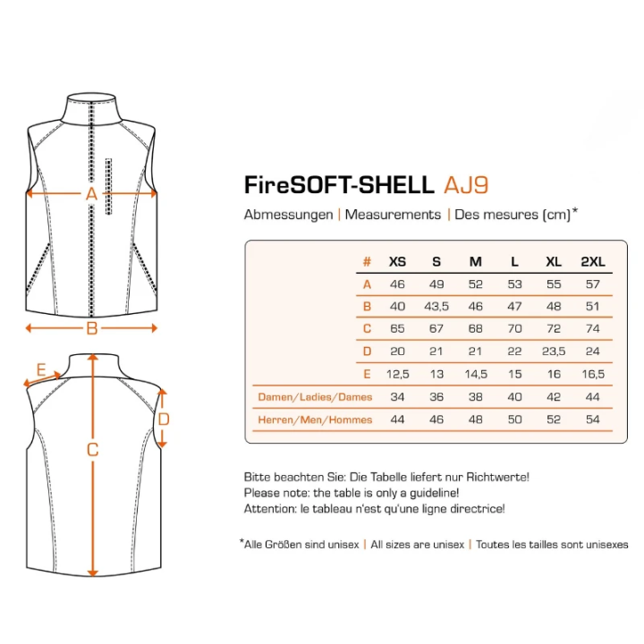 Gilet chauffant Alpenheat AJ9 softshell, 4 niveaux | Espace Chasse