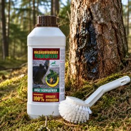 Gib'Fix Pack Goudron de pin 1 L + brosse | Espace Chasse