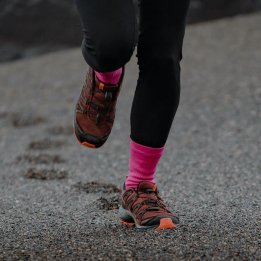 CHAUSSETTE IMPERMÉABLE VERJURI TRAIL DRY ROSE