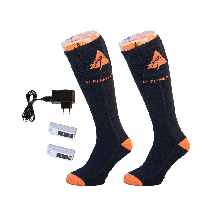 ALPENHEAT Chaussettes Chauffantes Merino Plus RC