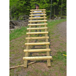 Support pour mirador avec échelle 3 mètres