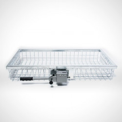 Bac porte gibier grille attache rapide 210