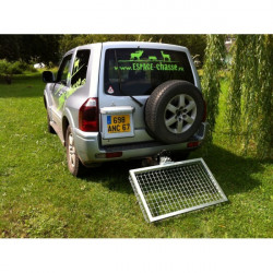 Attache rapide rapide basculante pour boule d'attelage
