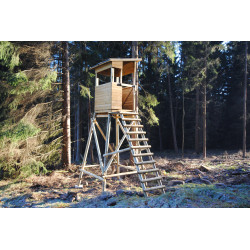 Mirador Affût type plaine  hauteur 3m