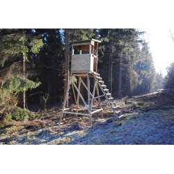 Mirador Affût type plaine  hauteur 4m