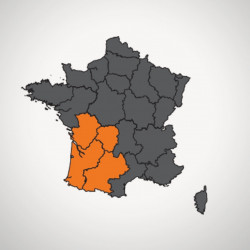 CARTES DE FRANCE TEK SÉRIE 2.0 AMÉLIORÉES (SUD-OUEST)