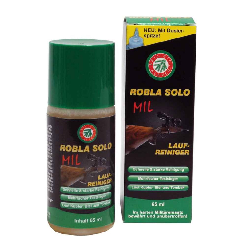 BALLISTOL Produit nettoyant pour canon Robla Solo MIL, 65 ml