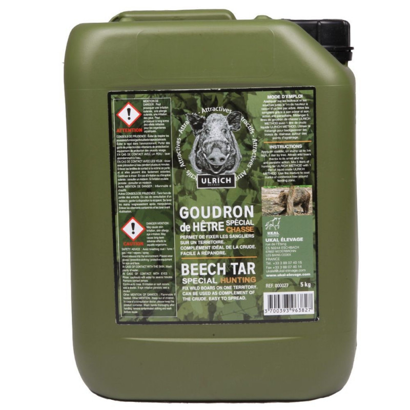 Goudron de Hêtre Spécial chasse 5 Kg