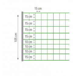 FILET RENARD HAUTEUR 1,05 M - 50M GIBMAT