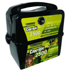 ELECTRIFICATEUR BATTERIE 9V/12V CANYON 2500 GIBMAT