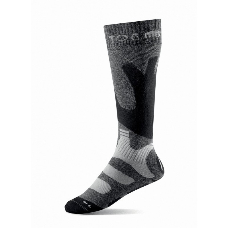 Chaussettes Hiver Longues Marches gris