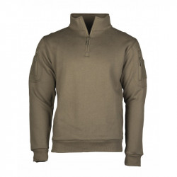 Sweat-Shirt Tactique Avec Zip Mil-Tec