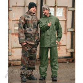 MIL-TEC COMBINAISON IMPERMÉABLE VERT OLIVE