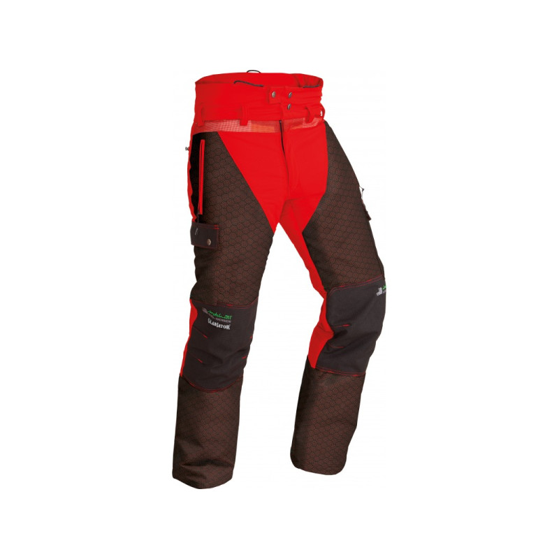 PFANNER pantalon stretch air hunting Rouge