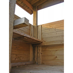 Mirador Affût type plaine  hauteur 3m