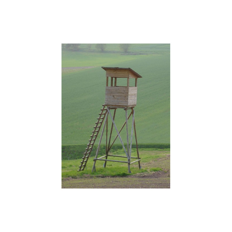 Mirador Affût type plaine  hauteur 4m