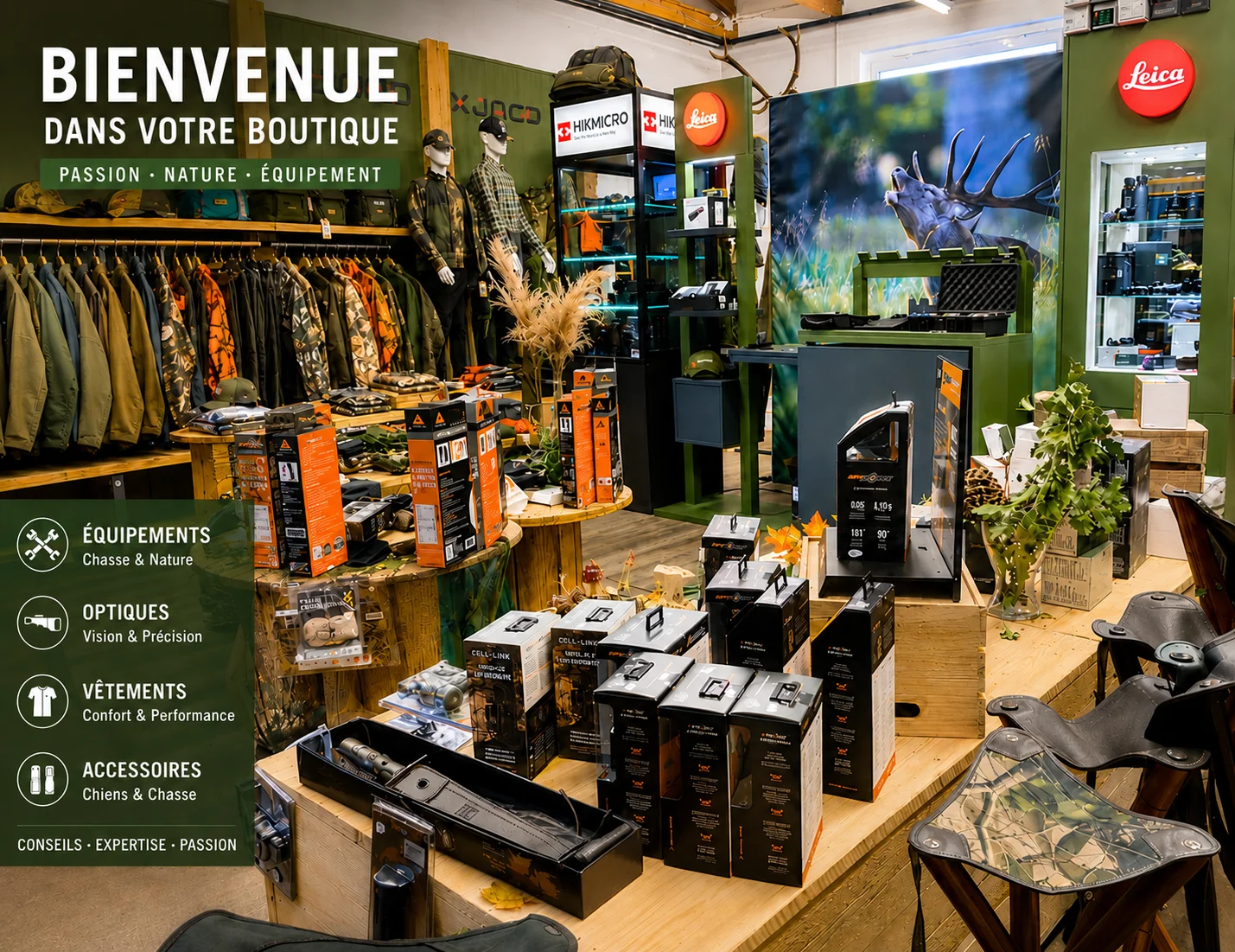 Notre boutique physique